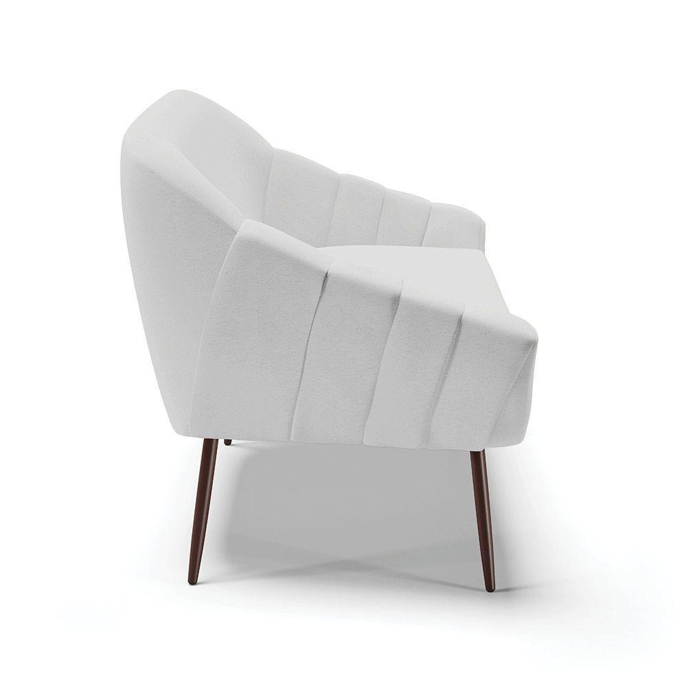 Namoradeira 02 Lugares Linho Cinza - 6