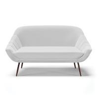 Namoradeira 02 Lugares Linho Cinza - 7