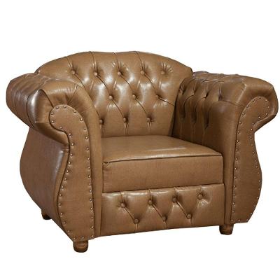 Poltrona Chesterfield Merlô Courano Bege Via Encanto