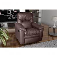 Poltrona Do Papai Reclinável Audi - Marrom Corino - 2