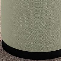 Kit 2 Puff Puf Para Sala Base Metal Saien Linho Sl 76 Peer Sl 76 - 7