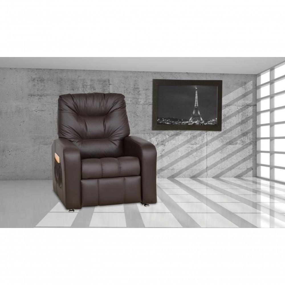 Poltrona Matrix Reclinável Azera - Marrom Corino - 2