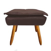 Puff Opala Suede Marrom Castanho - 2