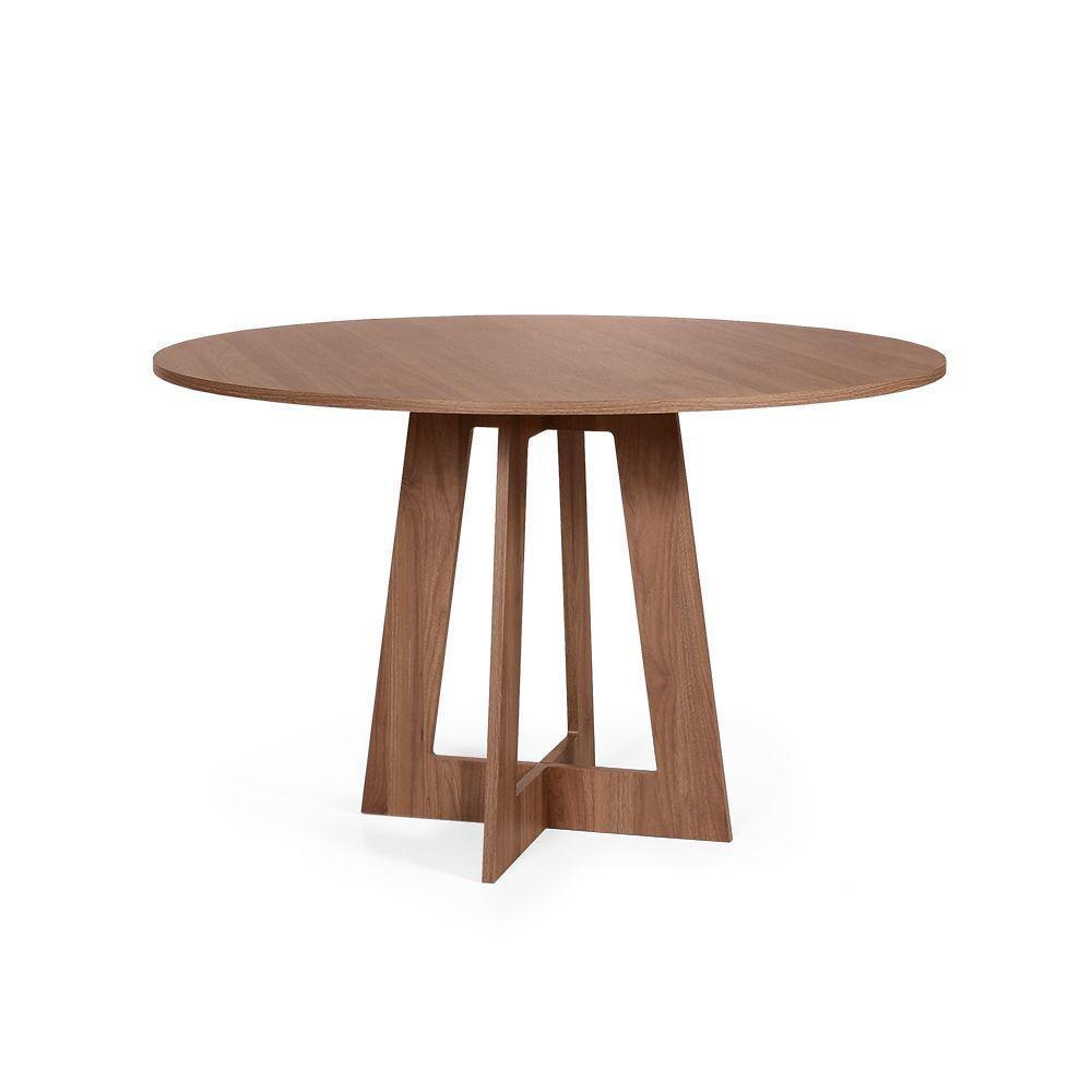 Mesa De Jantar Redonda 6 Lugares 120cm Montreal Noronha - Straub Web - 1