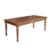 Mesa De Jantar Rústica Retangular 270X100Cm Francisca - Castanho - Marrom - 1