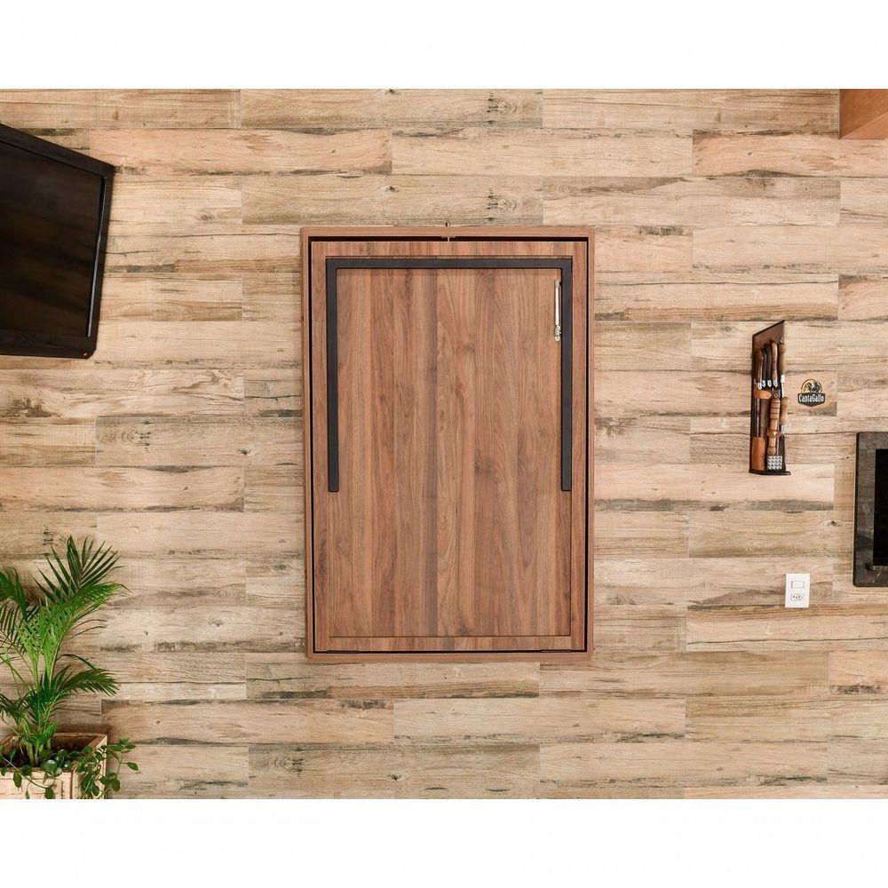 Mesa Dobrável Retrátil De Parede 415x89 Noronha - 2