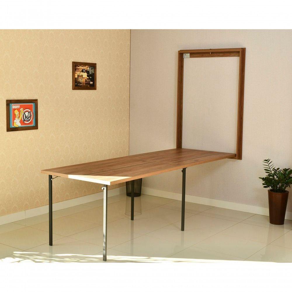Mesa Dobrável Retrátil De Parede 275x89 Noronha - 1