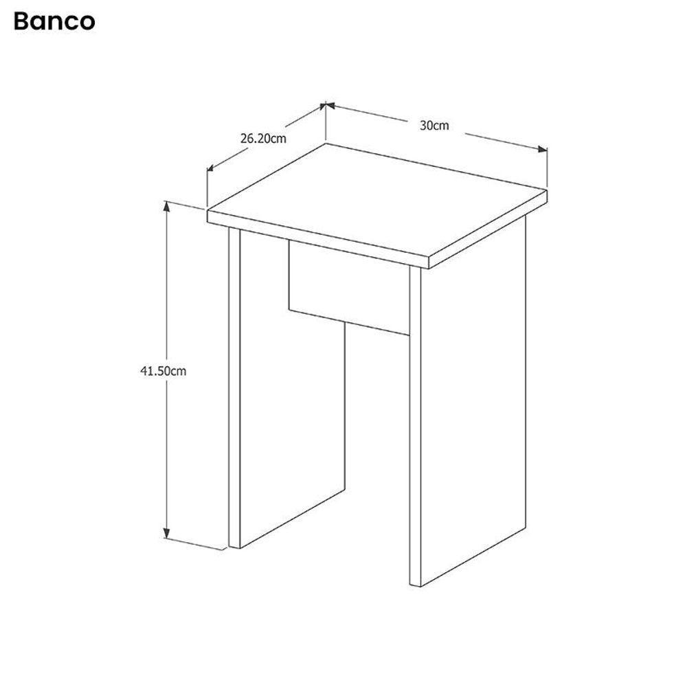 Mesa Dobrável Annie Com 4 Bancos Castanho Castanho - 2