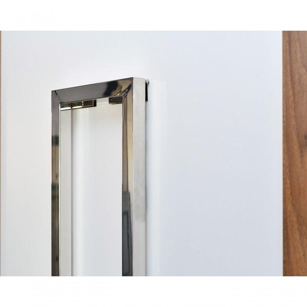 Mesa Dobrável Retrátil De Parede Inox 140x89 Branco/noronha - 2