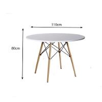 Mesa Dkr 110 Cm Branco - 2