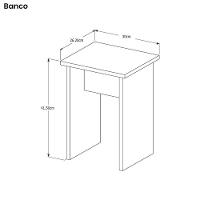 Mesa Dobrável Annie Com 4 Bancos Preto - 2