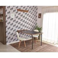 Mesa Dobrável Retrátil De Parede 140x89 Preto/noronha - 1