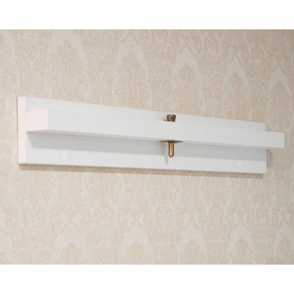 Mesa Dobrável Retrátil De Parede 120x75 Branco - 4
