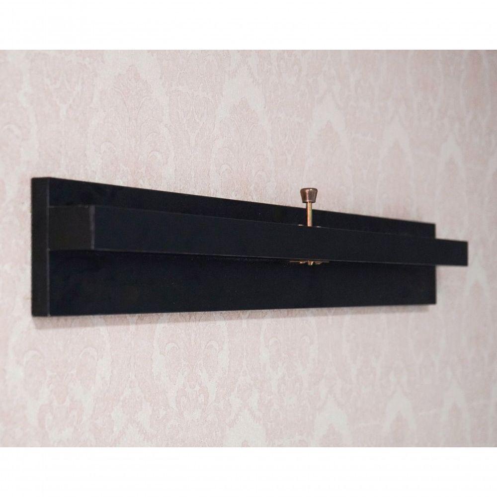 Mesa Dobrável Retrátil De Parede 120x75 Preto - 3