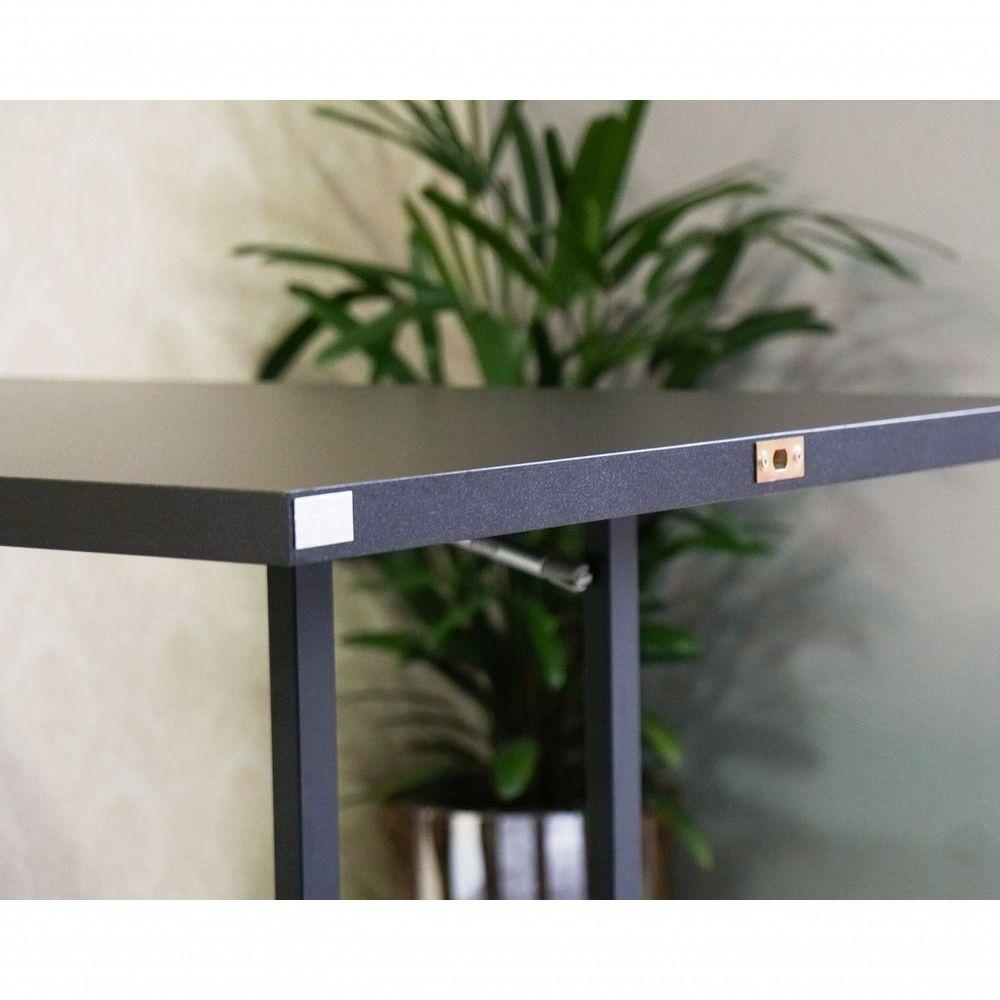 Mesa Dobrável Retrátil De Parede 120x75 Preto - 4