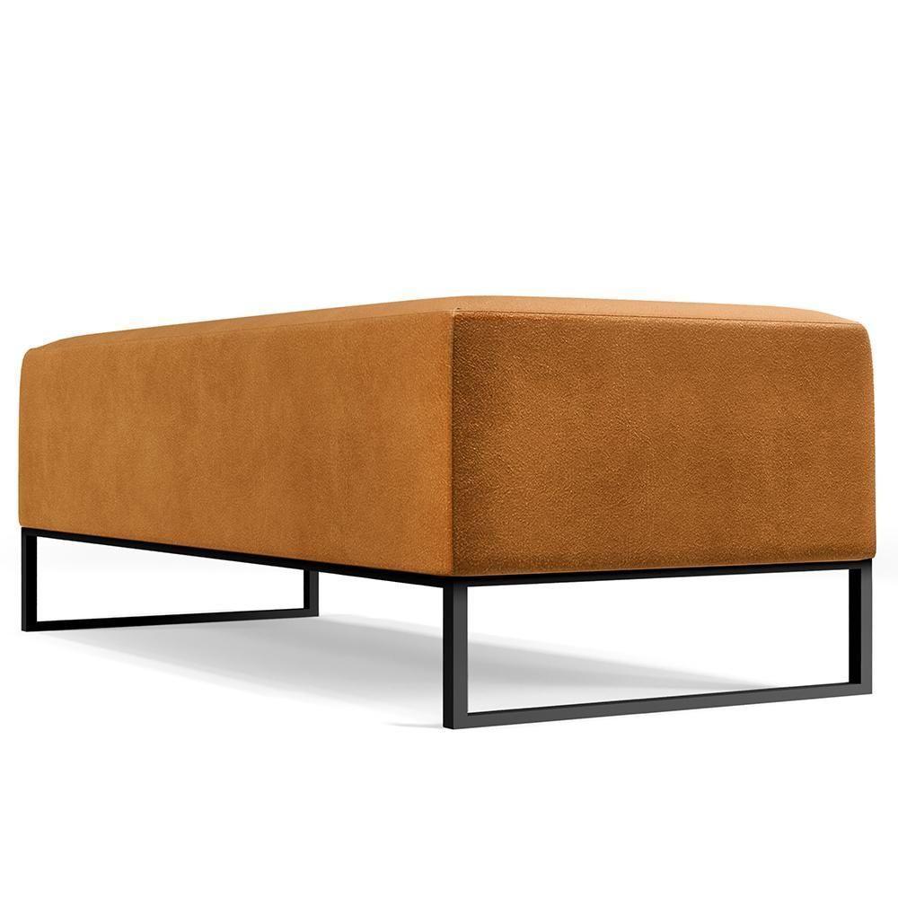 Kit 02 Puffs Bali W01 Base Ferro 120X50 Cm Whisky - 3