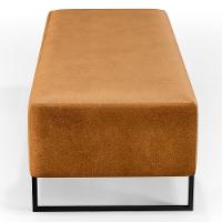 Kit 02 Puffs Bali W01 Base Ferro 120X50 Cm Whisky - 2