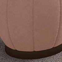 Kit 2 Puff Puf Para Sala Base Metal Tull Veludo Sl 949 Peer Sl 949 - 6