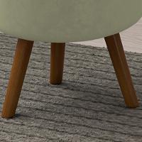 Kit 2 Puff Puf Para Sala Pes Palito Small Veludo Sl 940 Peer Sl 940 - 15