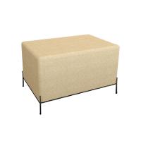 Puff Barcelona Preto E Bege - Cor: Preto - 1