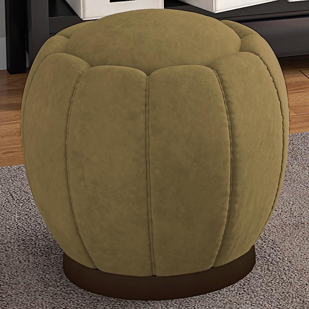 Puff Puf Para Sala Base Metal Tull Veludo Sl 945 Peer Sl 945 - 4