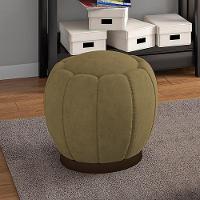 Puff Puf Para Sala Base Metal Tull Veludo Sl 945 Peer Sl 945 - 3