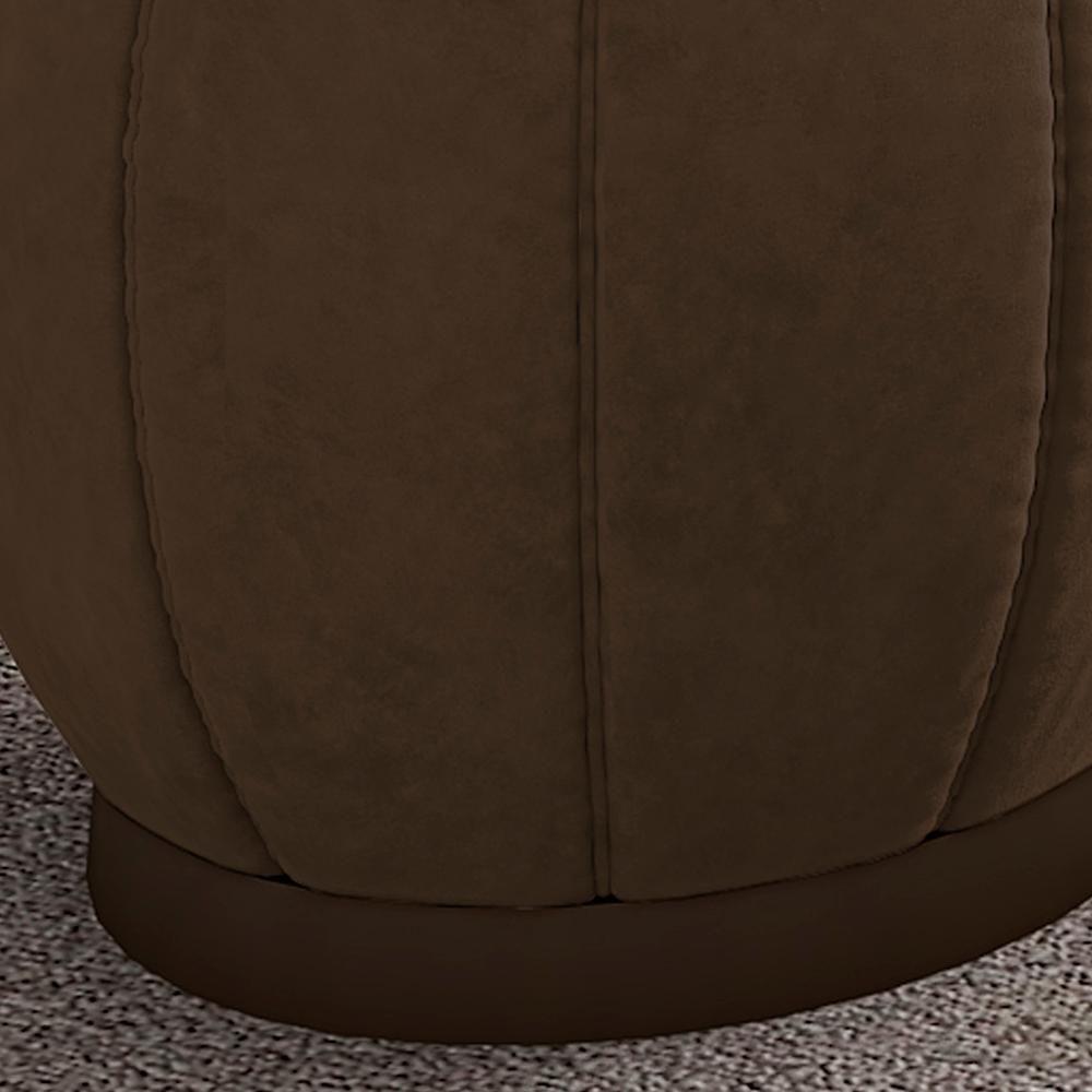 Puff Puf Para Sala Base Metal Tull Veludo Sl 942 Peer Sl 942 - 6