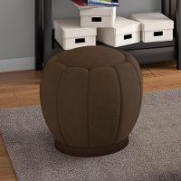 Puff Puf Para Sala Base Metal Tull Veludo Sl 942 Peer Sl 942 - 2