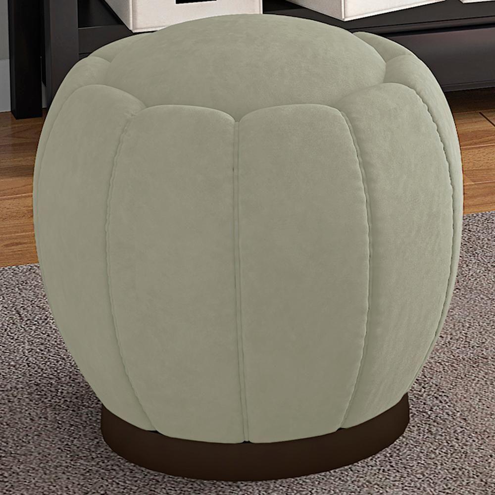 Puff Puf Para Sala Base Metal Tull Veludo Sl 940 Peer Sl 940 - 3