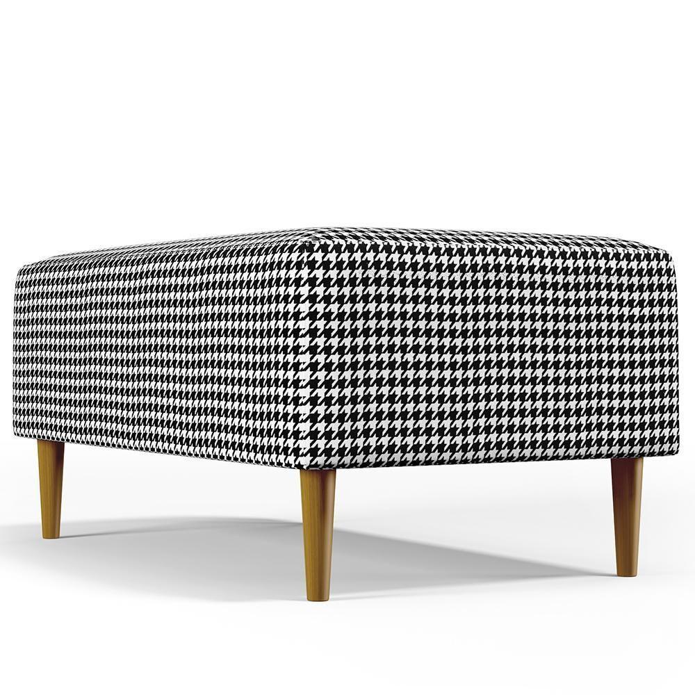 Kit 02 Puffs Cléo W01 Pés Palito 90 Cm Pied Poule - 3