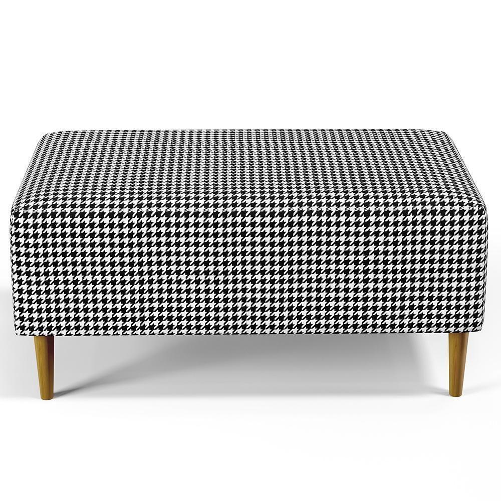 Kit 02 Puffs Cléo W01 Pés Palito 90 Cm Pied Poule - 4