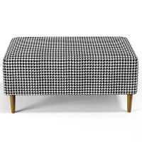 Kit 02 Puffs Cléo W01 Pés Palito 90 Cm Pied Poule