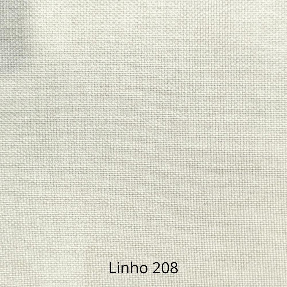 Puff Recamier Valentin Linho Bege - 2