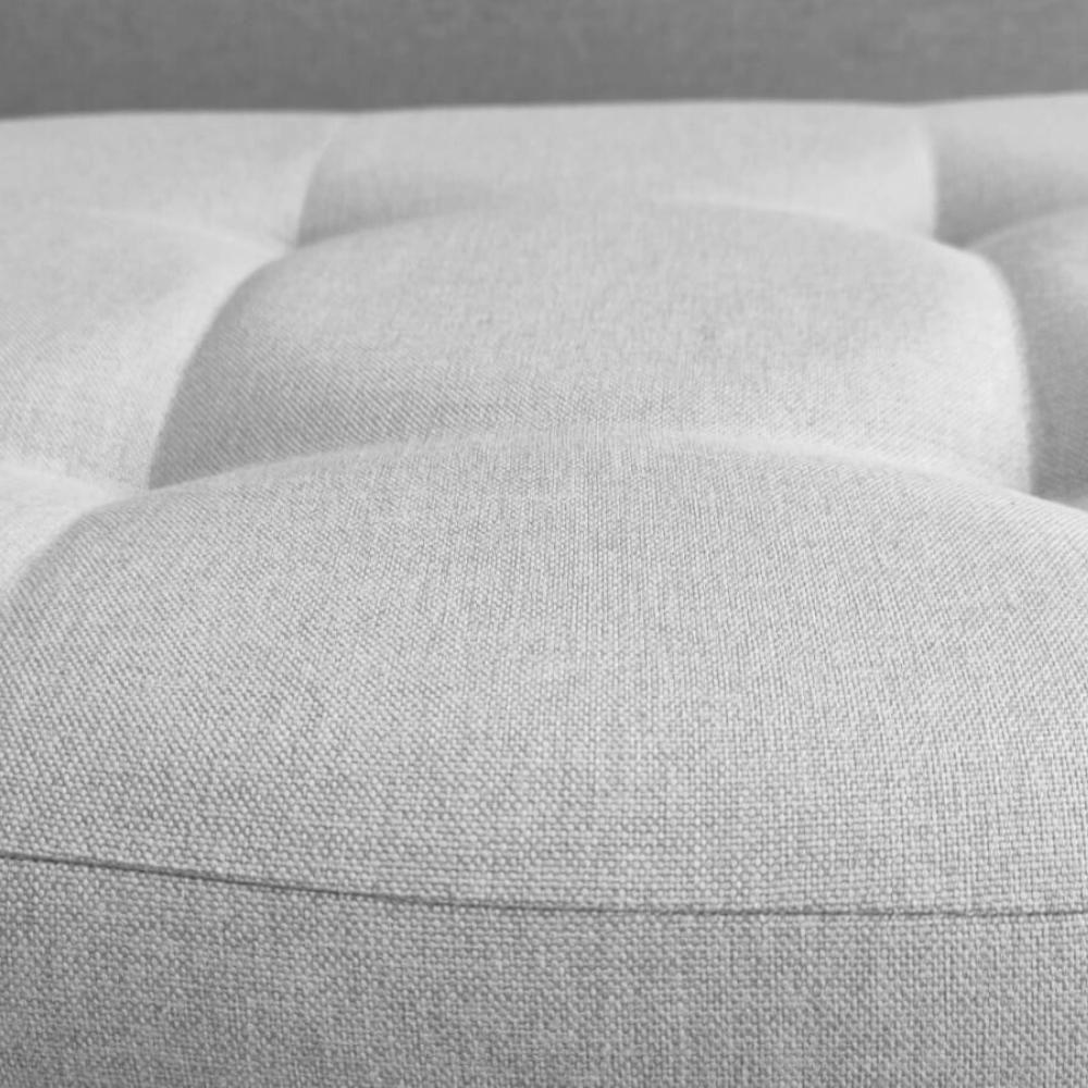 Puff Recamier Valentin Linho Bege - 3