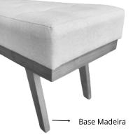 Puff Recamier Valentin Linho Bege - 7