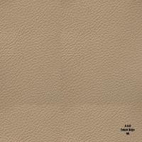 Kit 3 Puffs Decorativos Redondo Couro Bege - 5