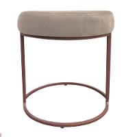 Puff Love Suede Base Cobre D´rossi Bege - 6