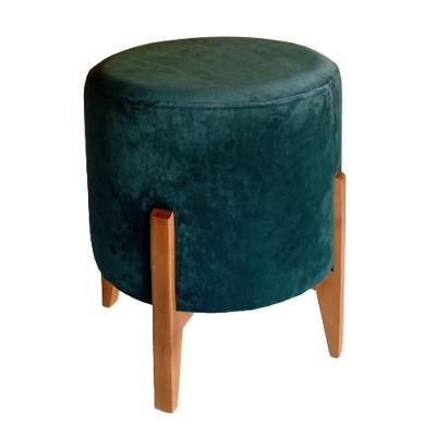 Puff Redondo Luxo Thor 0130 Verde Musgo