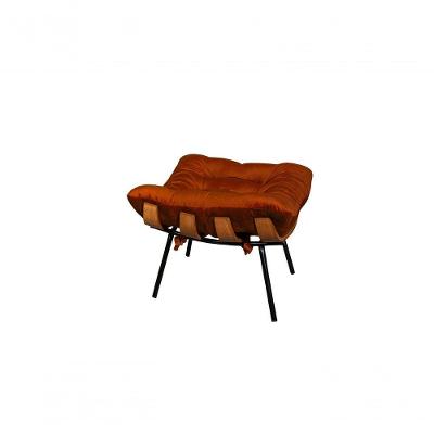 Puff Costela Luxo Dora Bela 0126 Ferrugem
