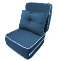 Puff 3 Em 1 Conforto F.a. Maringá 60x60x30cm Azul - 5