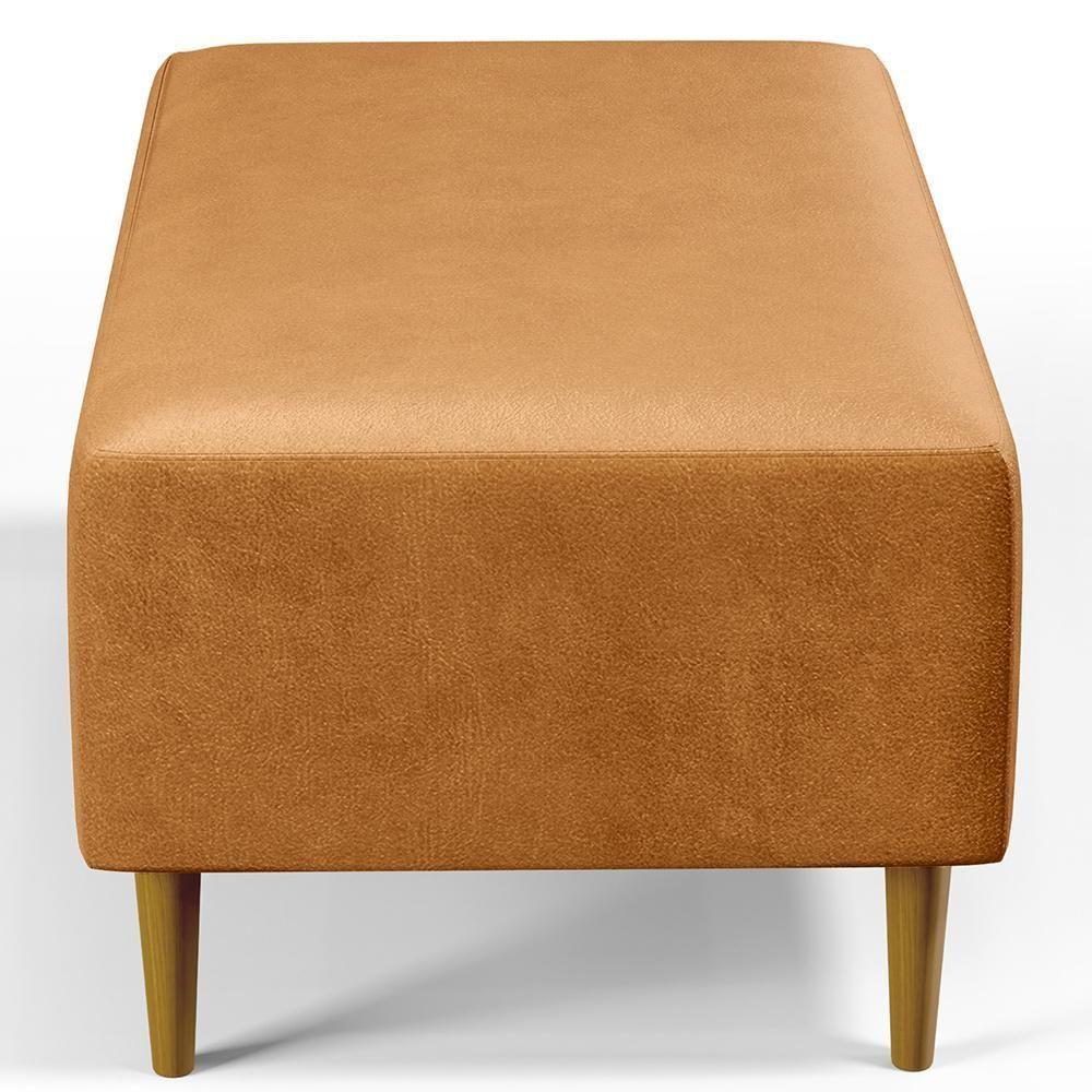 Puff Cléo W01 Pés Palito 90 Cm Courissímo Whisky - 2