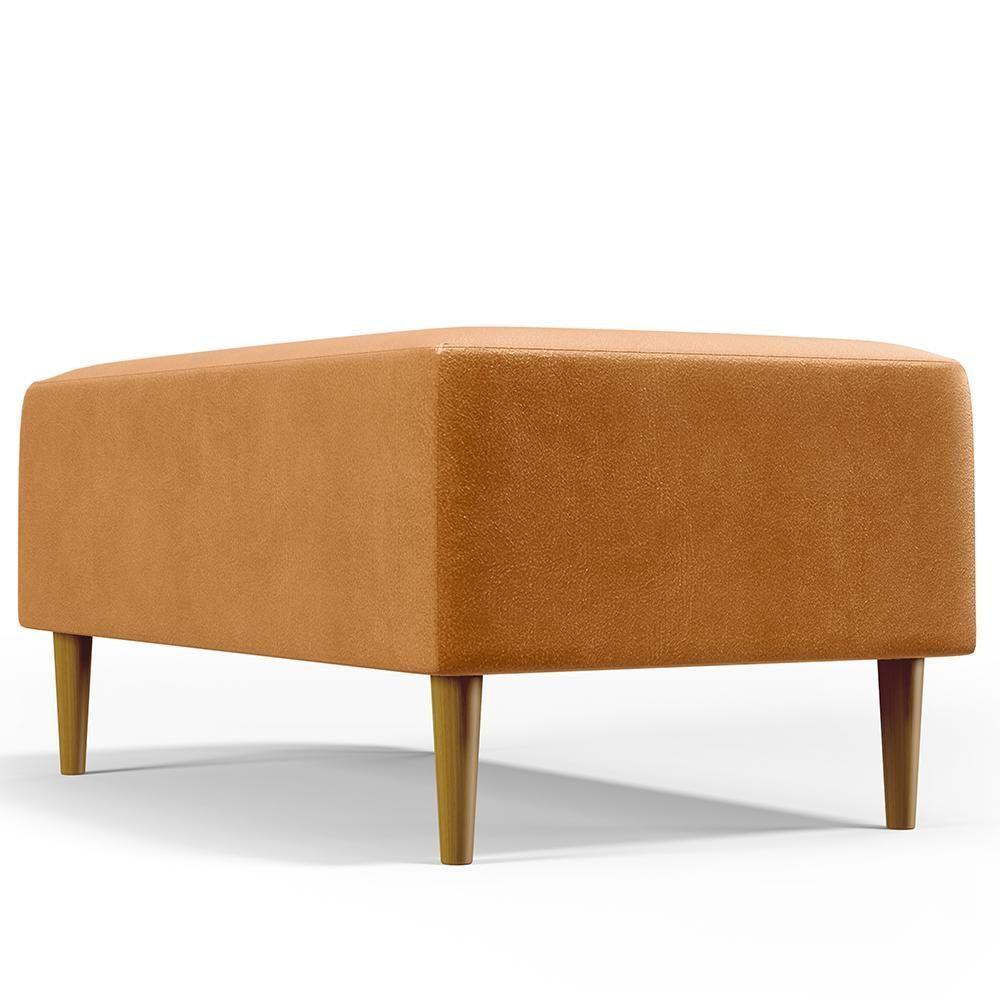 Puff Cléo W01 Pés Palito 90 Cm Courissímo Whisky - 3