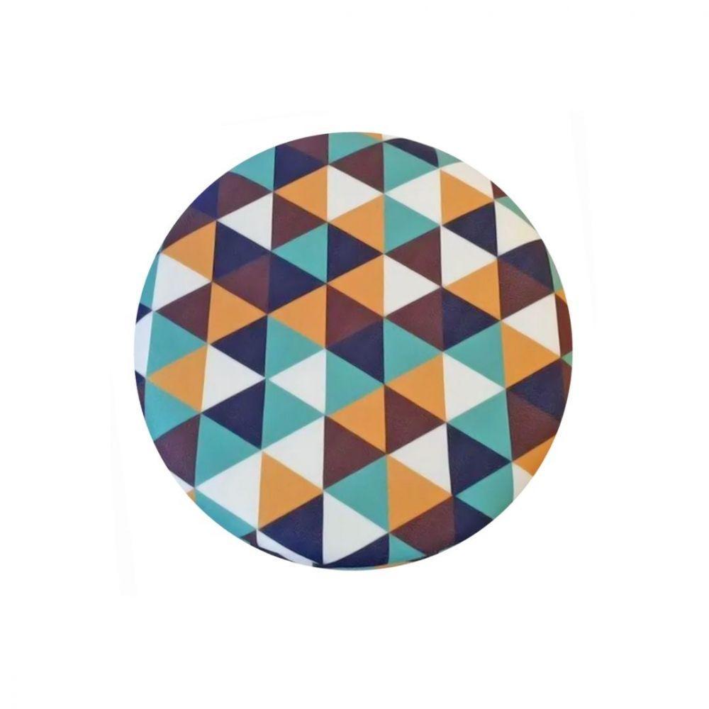 Combo 6 Puffs Redondo Pé Palito Verde - 3