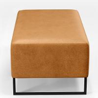 Kit 02 Puffs Cléo W01 Base Ferro 90 Cm Couríssimo Whisky - 2