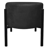 Kit 02 Puffs Iron Suede Base Preto Palito Drossi Preto - 2