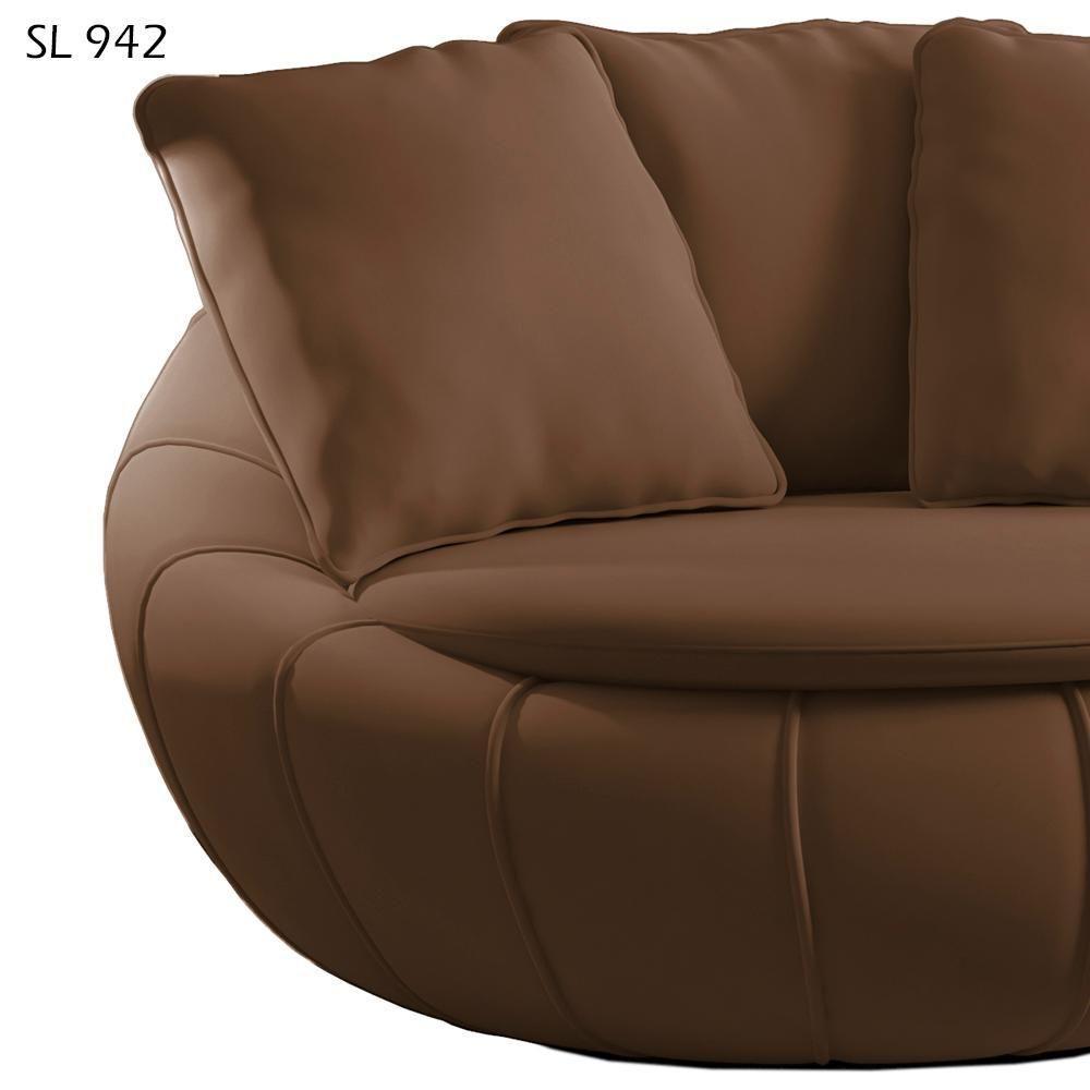 Poltrona Decorativa Base Giratoria Zafira Sl 942 Moll Sl 942 - 4