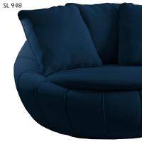 Poltrona Decorativa Base Giratoria Zafira Sl 948 Moll Sl 948