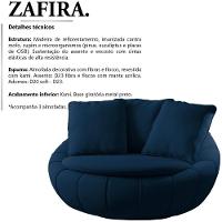 Poltrona Decorativa Base Giratoria Zafira Sl 948 Moll Sl 948 - 6