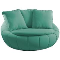 Poltrona Decorativa Base Giratoria Zafira Sl 946 Moll Sl 946 - 1