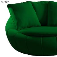 Poltrona Decorativa Base Giratoria Zafira Sl 947 Moll Sl 947